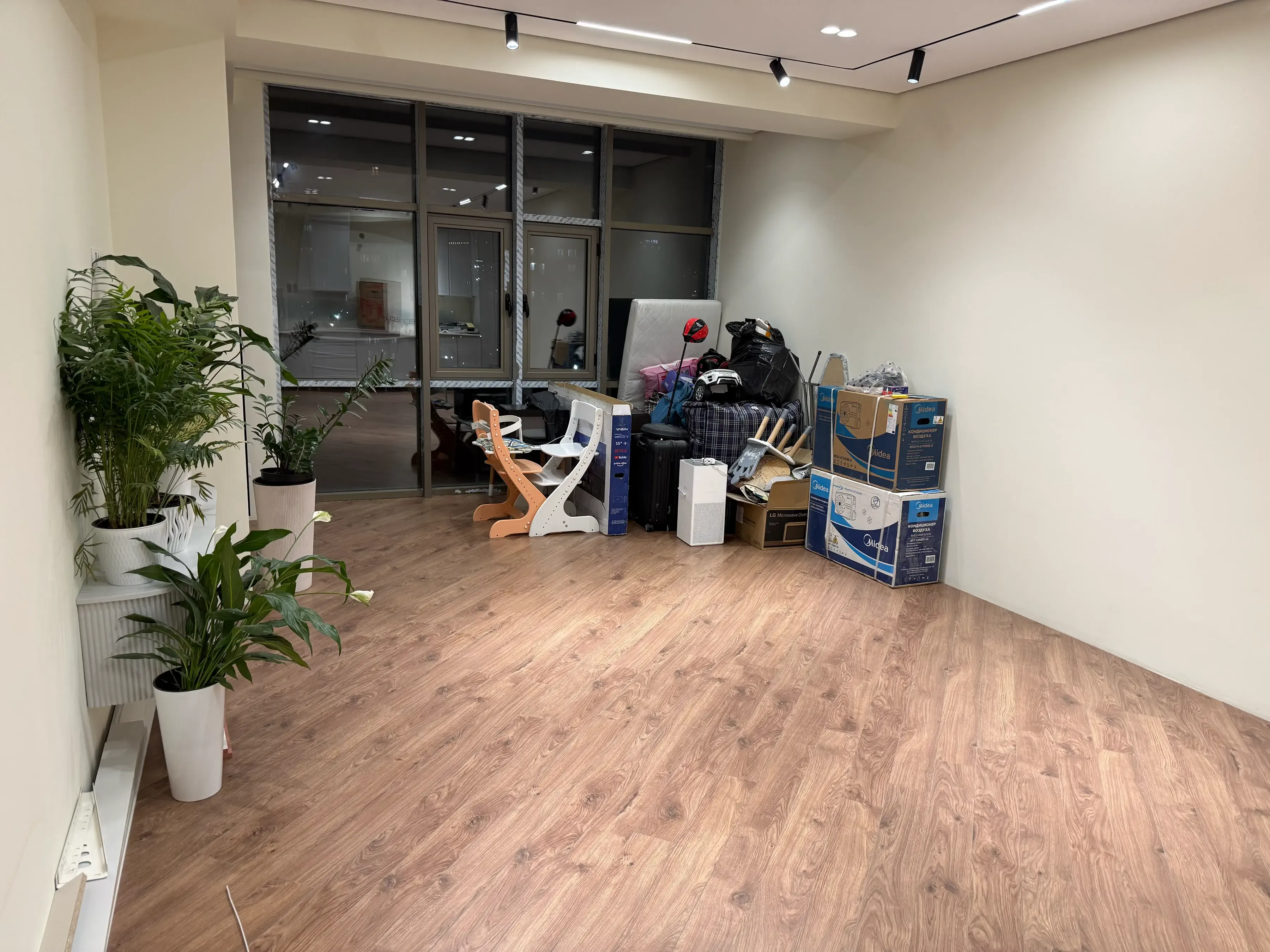 Результат генеральной уборки, фото 1 — Уборка после ремонта с параллельной сборкой мебели в ЖМ Ак-Кемев Бишкеке, ЖК Ак-Кеме, Бишкек